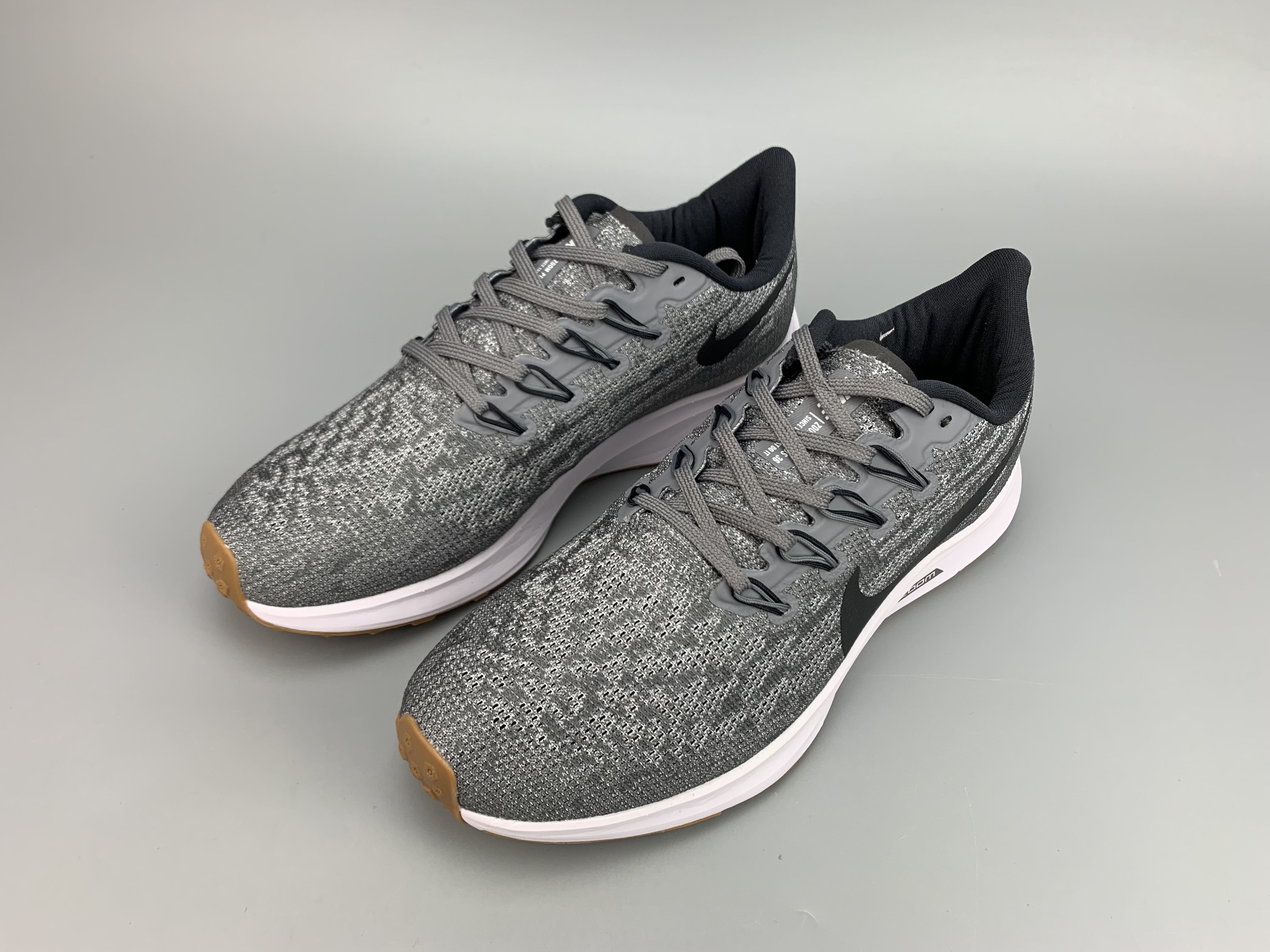 Nike Air Zoom PEGASUS 36 Shield Grey Black Brown Shoes